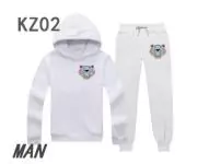 survetement kenzo pantalon en coton avec long sleeved in kz201835 for homme